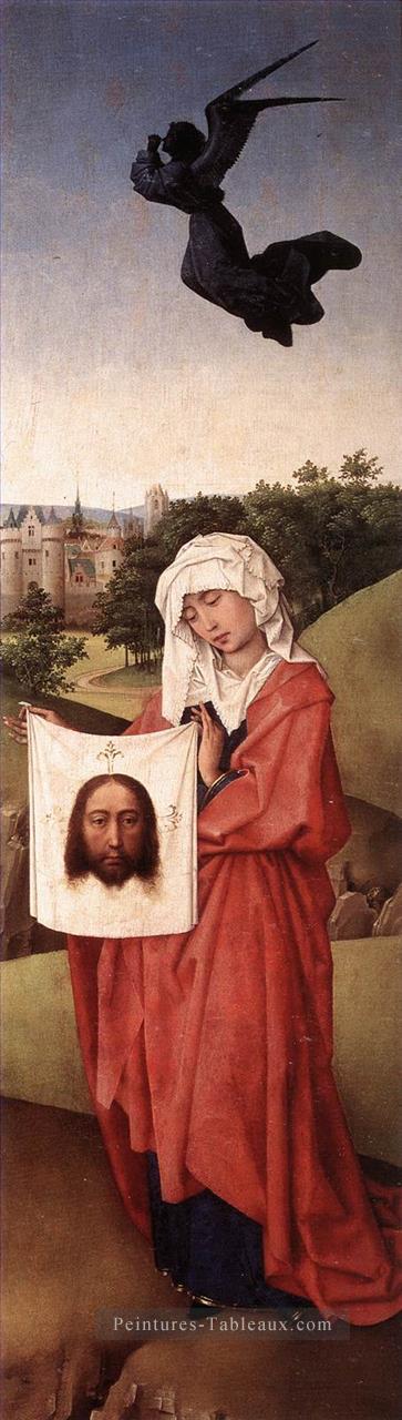 Crucifixion Triptyque aile droite peintre Rogier van der Weyden Peintures à l'huile